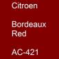 Preview: Citroen, Bordeaux Red, AC-421.